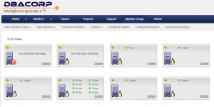DBACorp - Suporte Monitoração Bancos de Dados Dashboard2