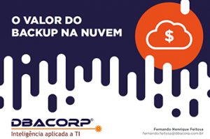 DBACorp - O valor do Backup na Nuvem